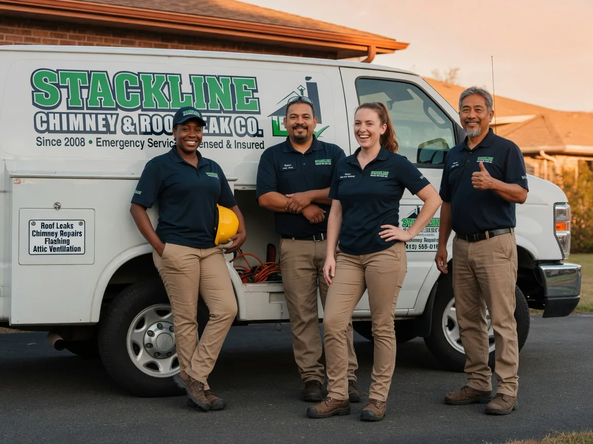 Chimney flashing repair company in Newton, GA